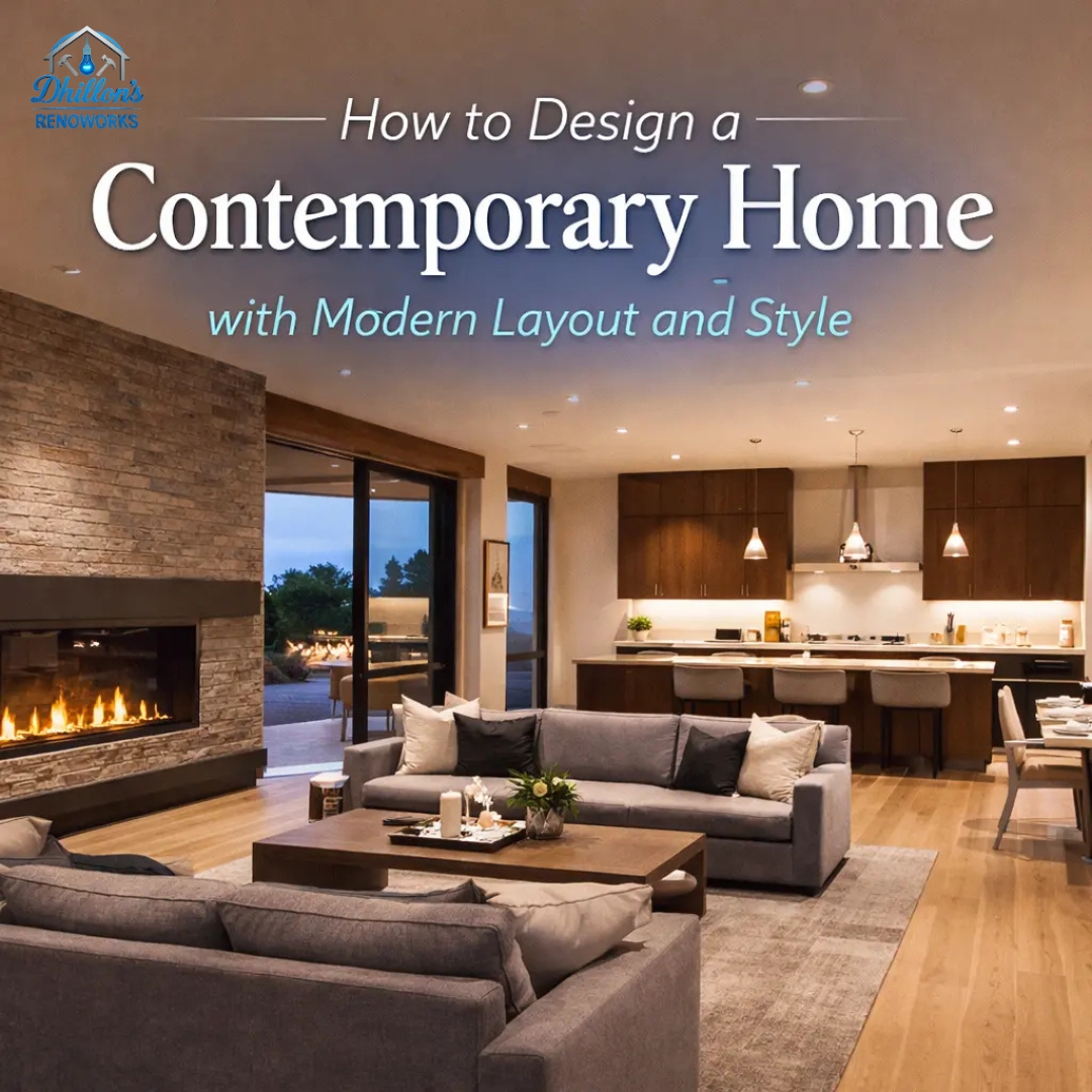 How to Design a Contemporary Home with Modern Layout and Style