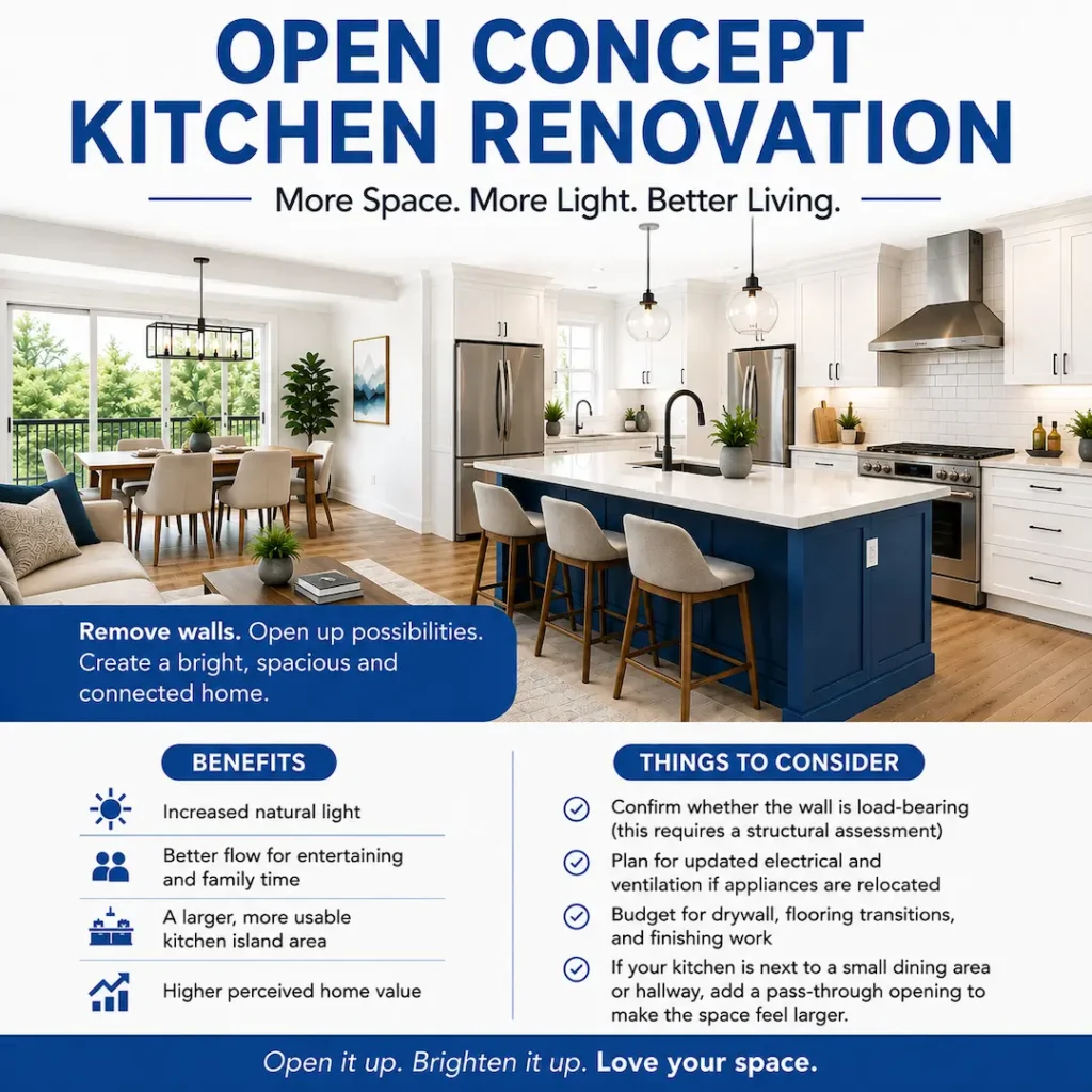 Open Concept Kitchen Renovation